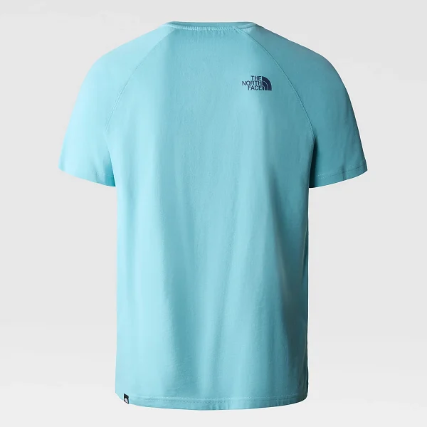 THE NORTH FACE - חולצת טי קצרה גברים RAGLAN REDBOX – TA3BQOIWO – reef-waters-summit-navy – 2