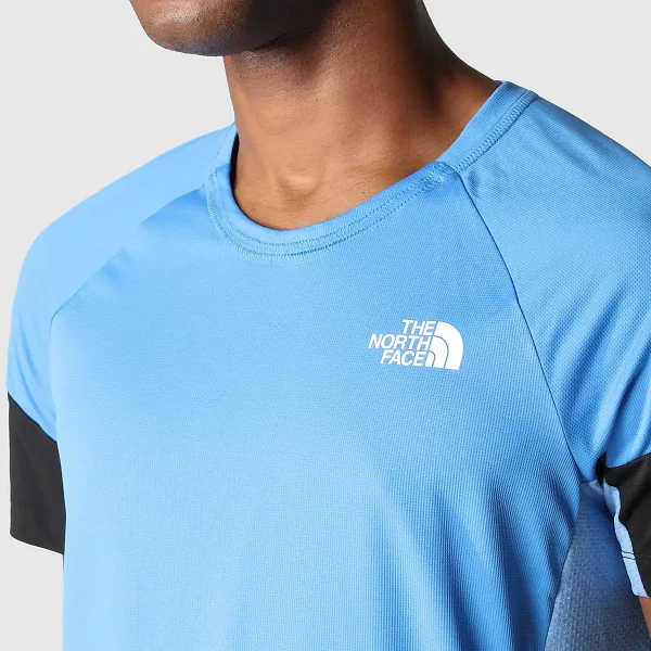 THE NORTH FACE - חולצת טי קצרה גברים BOLT TECH – TA825GTV5 – super-sonic-blue-tnf-black – 6