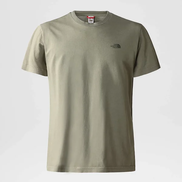 THE NORTH FACE - חולצת טי קצרה גברים HERITAGE DYE – TA826Q21L – new-taupe-green – 5