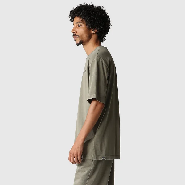 THE NORTH FACE - חולצת טי קצרה גברים HERITAGE DYE – TA826Q21L – new-taupe-green – 3