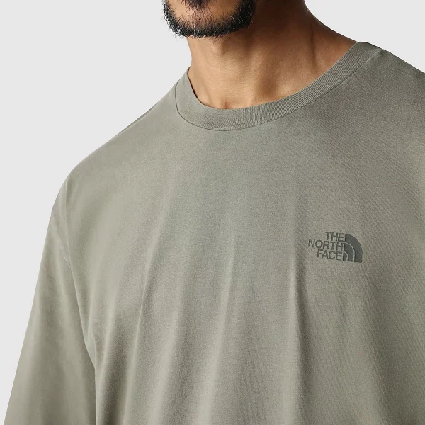 THE NORTH FACE - חולצת טי קצרה גברים HERITAGE DYE – TA826Q21L – new-taupe-green – 4