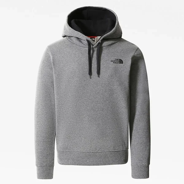 THE NORTH FACE - סווטשירט קפוצ'ון גברים SEASONAL DREW PEAK – T92TUVGVD – tnf-medium-grey-heather-tnf-black – 3