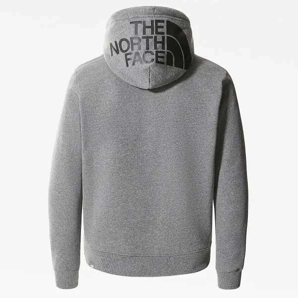 THE NORTH FACE - סווטשירט קפוצ'ון גברים SEASONAL DREW PEAK – T92TUVGVD – tnf-medium-grey-heather-tnf-black – 4