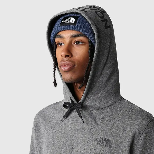 THE NORTH FACE - סווטשירט קפוצ'ון גברים SEASONAL DREW PEAK – T92TUVGVD – tnf-medium-grey-heather-tnf-black – 8