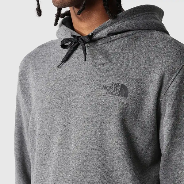 THE NORTH FACE - סווטשירט קפוצ'ון גברים SEASONAL DREW PEAK – T92TUVGVD – tnf-medium-grey-heather-tnf-black – 9
