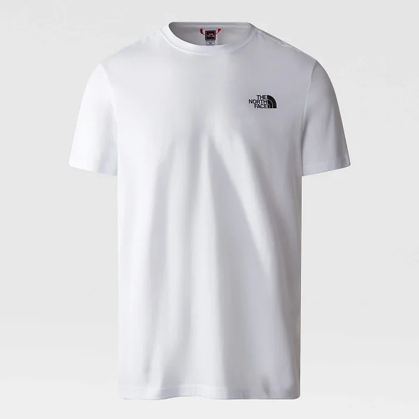 THE NORTH FACE - חולצת טי קצרה גברים REDBOX – TA2TX2O4P – tnf-white-summit-gold-irregular-geometry-print – 7