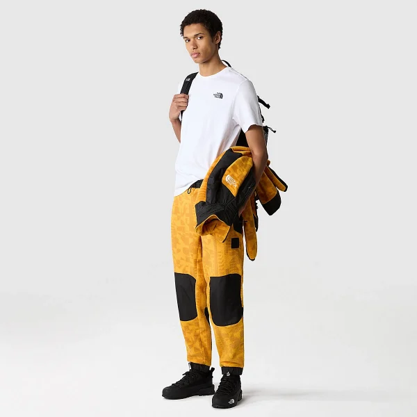 THE NORTH FACE - חולצת טי קצרה גברים REDBOX – TA2TX2O4P – tnf-white-summit-gold-irregular-geometry-print – 3