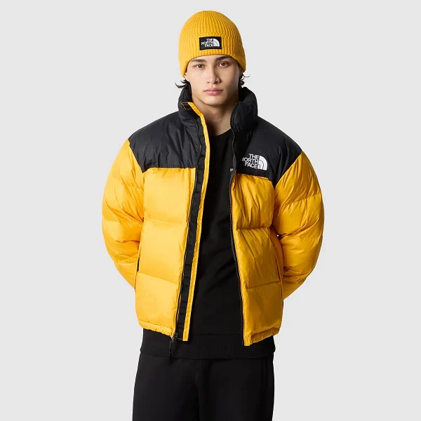 מעיל פוך גברים 1996 RETRO NUPTSE PACKABLE – summit-gold-tnf-black – 5