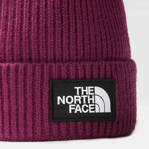 THE NORTH FACE - כובע גרב TNF LOGO BOX CUFFED – TA3FJXI0H – boysenberry – 2
