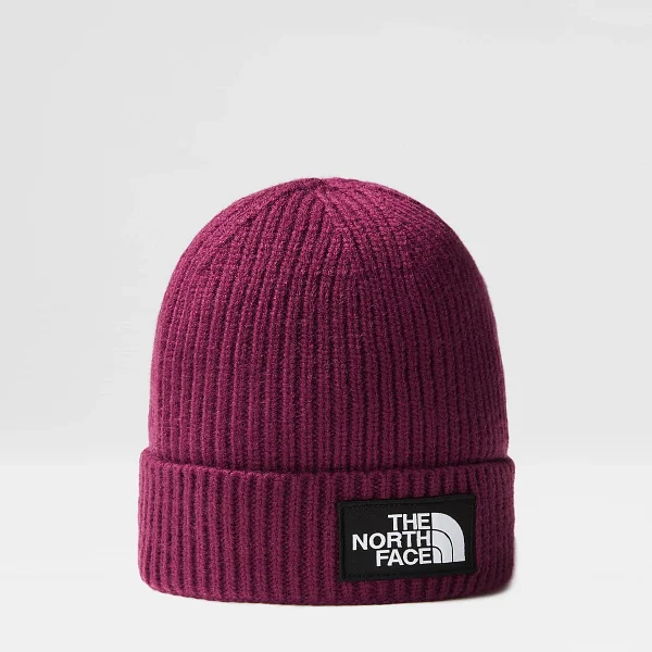 THE NORTH FACE - כובע גרב TNF LOGO BOX CUFFED – TA3FJXI0H – boysenberry – 1
