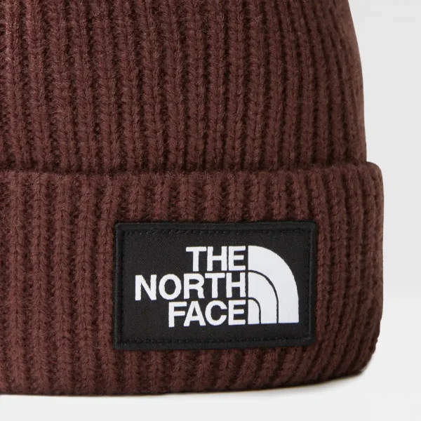 THE NORTH FACE - כובע גרב TNF LOGO BOX CUFFED – TA3FJXI0I – coal-brown – 1