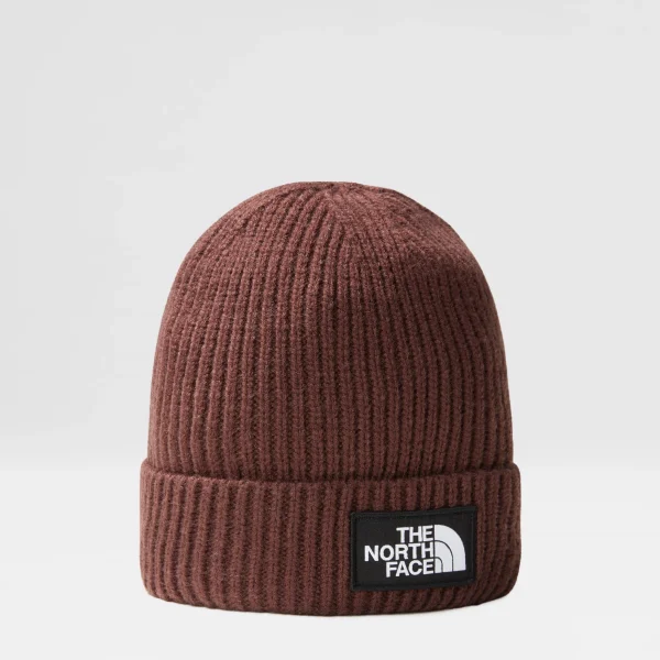 THE NORTH FACE - כובע גרב TNF LOGO BOX CUFFED – TA3FJXI0I – coal-brown – 1