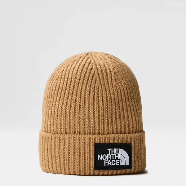 THE NORTH FACE - כובע גרב TNF LOGO BOX CUFFED – TA3FJXI0J – almond-butter – 1