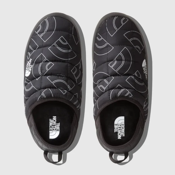 THE NORTH FACE - נעלי בית גברים THERMOBALL V TRACTION MULES – TA3UZNOJS – tnf-black-half-dome-outline-print-tnf-black – 2