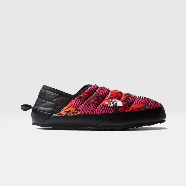 THE NORTH FACE - נעלי בית נשים THERMOBALL V TRACTION MULES – TA3V1HO9R – fiery-red-abstract-yosemite-print-tnf-black-2 – 1