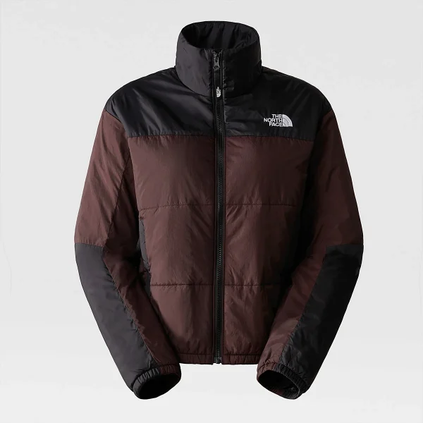THE NORTH FACE - מעיל נשים GOSEI PUFFER – TA491JLOS – coal-brown-tnf-black – 3