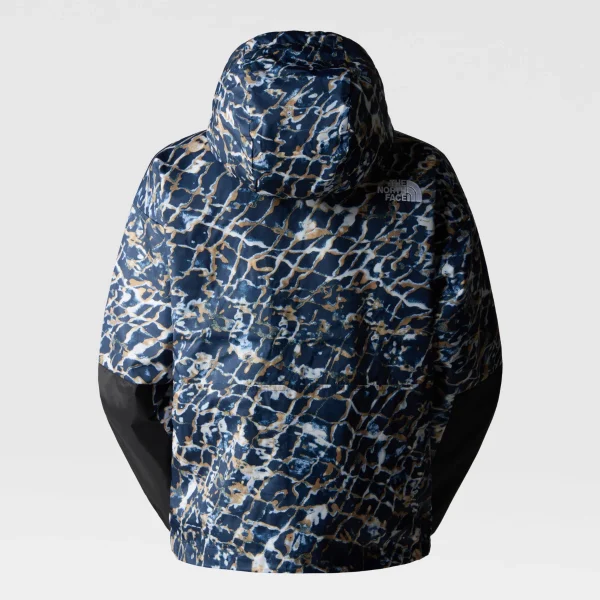 THE NORTH FACE - מעיל נשים SHERU – TA4C9HOTQ – dusty-periwinkle-water-distortion-small-print-tnf-black – 7