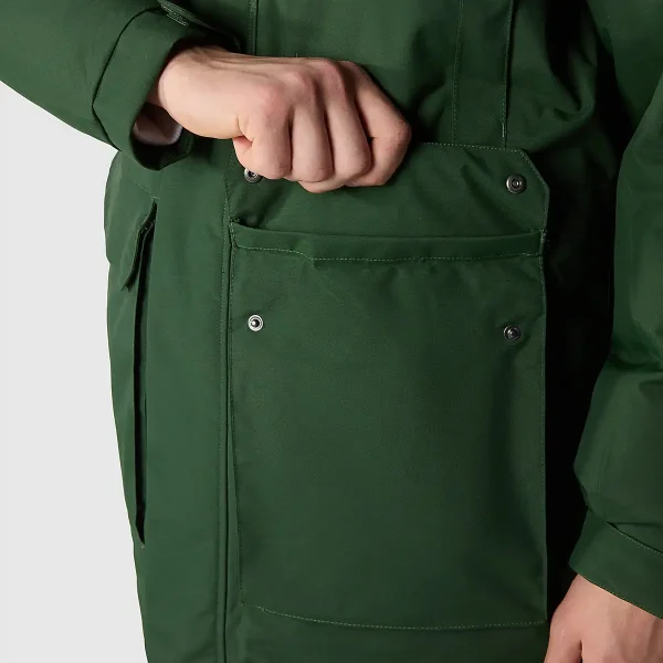 THE NORTH FACE - מעיל גברים RECYCLED MCMURDO – TA4M8GI0P – pine-needle – 14