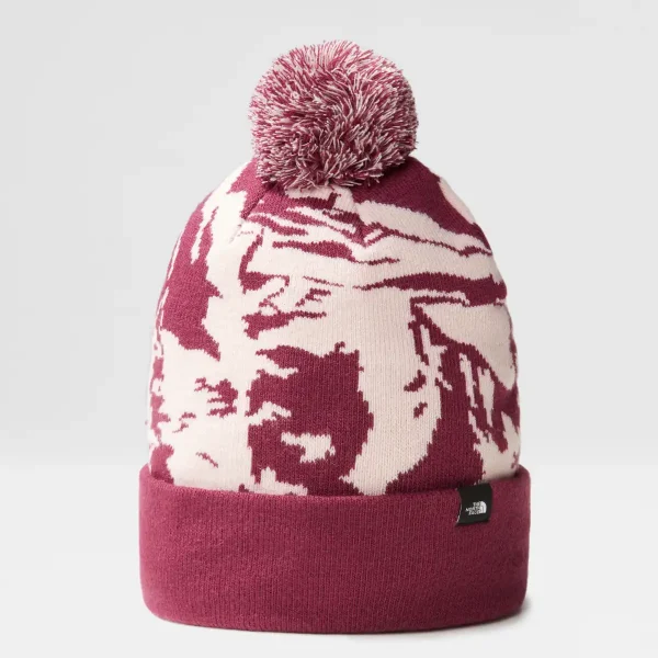 THE NORTH FACE - כובע גרב SKI TUKE – TA4SIEK6I – boysenberry-pink-moss – 1