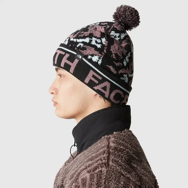 THE NORTH FACE - כובע גרב SKI TUKE – TA4SIEO3L – fawn-grey-snake-charmer-print – 3