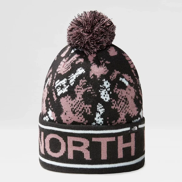 THE NORTH FACE - כובע גרב SKI TUKE – TA4SIEO3L – fawn-grey-snake-charmer-print – 1