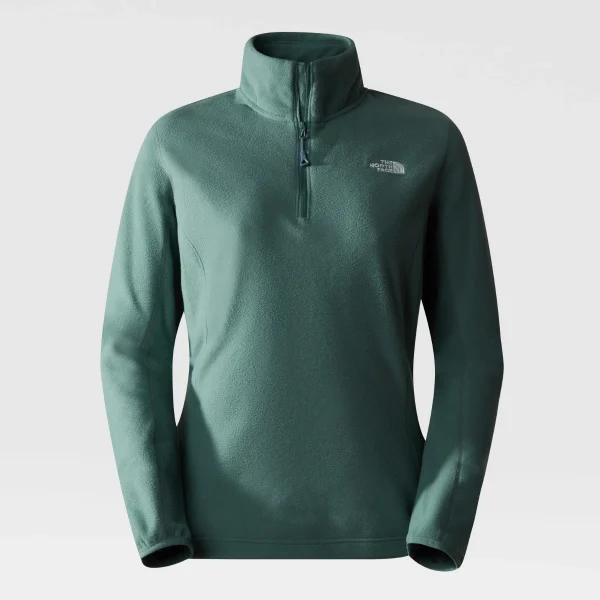 THE NORTH FACE - פליס נשים 1/4 רוכסן RESOLVE – TA4SVXI0F – dark-sage – 1