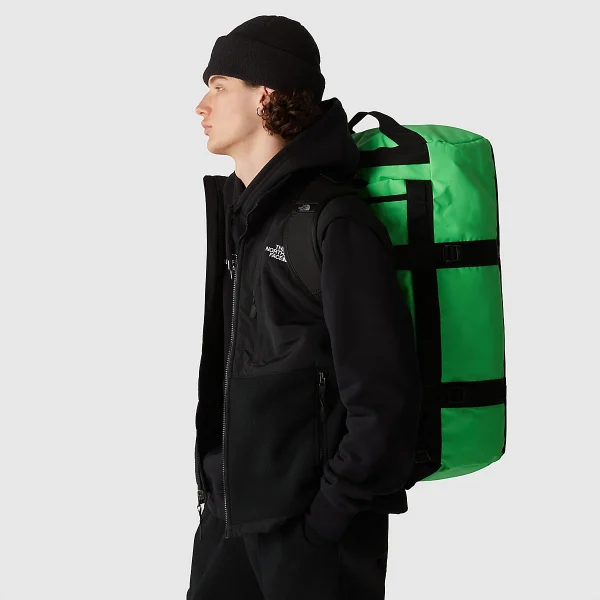 THE NORTH FACE - תיק נסיעות BASE CAMP DUFFEL - M – TA52SAC32 – chlorophyll-green-tnf-black – 1