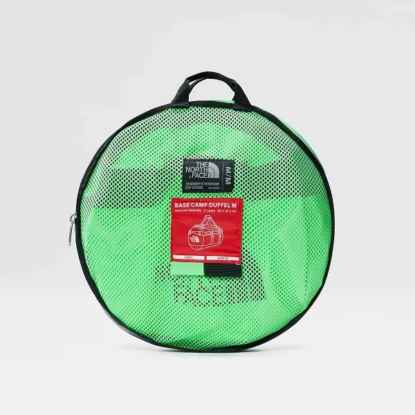 THE NORTH FACE - תיק נסיעות BASE CAMP DUFFEL - M – TA52SAC32 – chlorophyll-green-tnf-black – 5