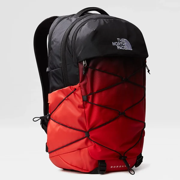 THE NORTH FACE - תיק גב 28 ליטר BOREALIS – TA52SEOT6 – fiery-red-dip-dye-large-print-tnf-black – 1