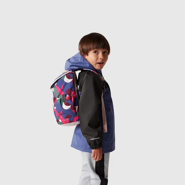 THE NORTH FACE - תיק גב ילדים 10 ליטר MINI EXPLORER – TA52VWOUY – mr-pink-big-abstract-print-cave-blue-pink-moss – 10