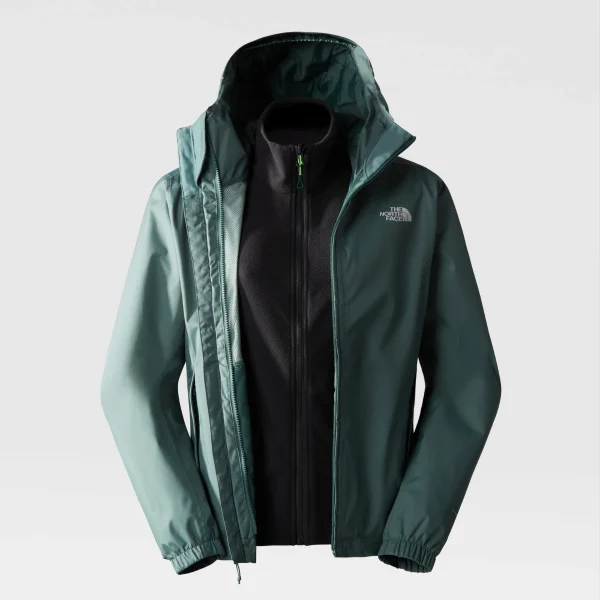 THE NORTH FACE - מעיל גשם 3 ב 1 נשים RESOLVE TRICLIMATE – TA55HIONO – dark-sage-asphalt-grey – 4