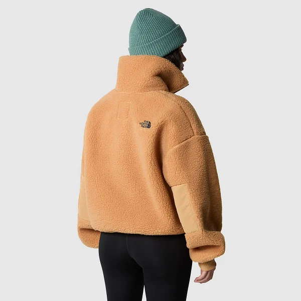 THE NORTH FACE - פליס נשים PLATTE HIGH-PILE – TA5GGII0J – almond-butter – 2