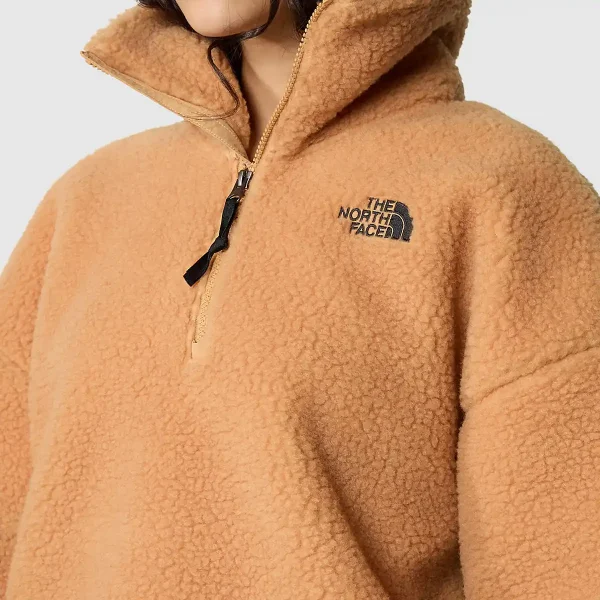 THE NORTH FACE - פליס נשים PLATTE HIGH-PILE – TA5GGII0J – almond-butter – 8