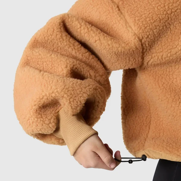 THE NORTH FACE - פליס נשים PLATTE HIGH-PILE – TA5GGII0J – almond-butter – 9