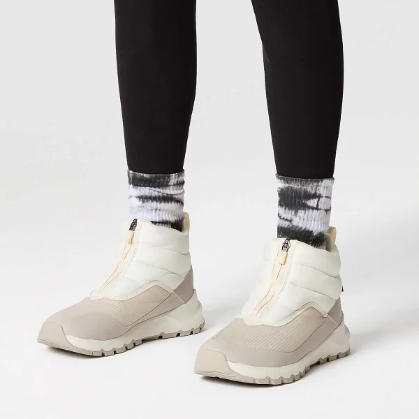 THE NORTH FACE - מגפוני חורף עמידים למים עם רוכסן נשים THERMOBALL PROGRESSIVE II – TA5LWF32F – gardenia-white-silver-grey-2 – 6
