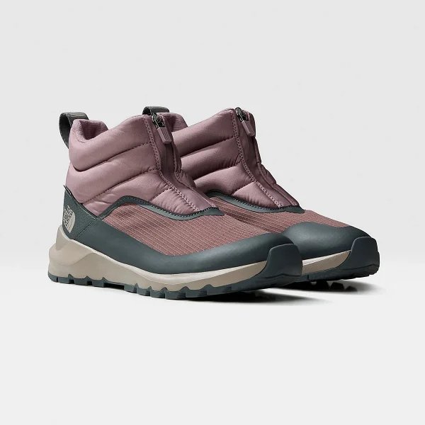 THE NORTH FACE - מגפוני חורף עמידים למים עם רוכסן נשים THERMOBALL PROGRESSIVE II – TA5LWFODR – fawn-grey-asphalt-grey – 5