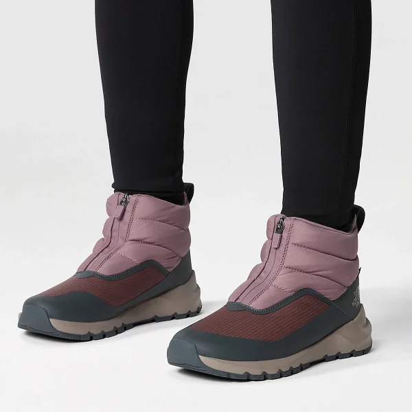 THE NORTH FACE - מגפוני חורף עמידים למים עם רוכסן נשים THERMOBALL PROGRESSIVE II – TA5LWFODR – fawn-grey-asphalt-grey – 6
