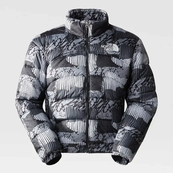 THE NORTH FACE - מעיל פוך סינתטי גברים 2000 – TA7UREONZ – asphalt-grey-abstract-yosemite-print – 3