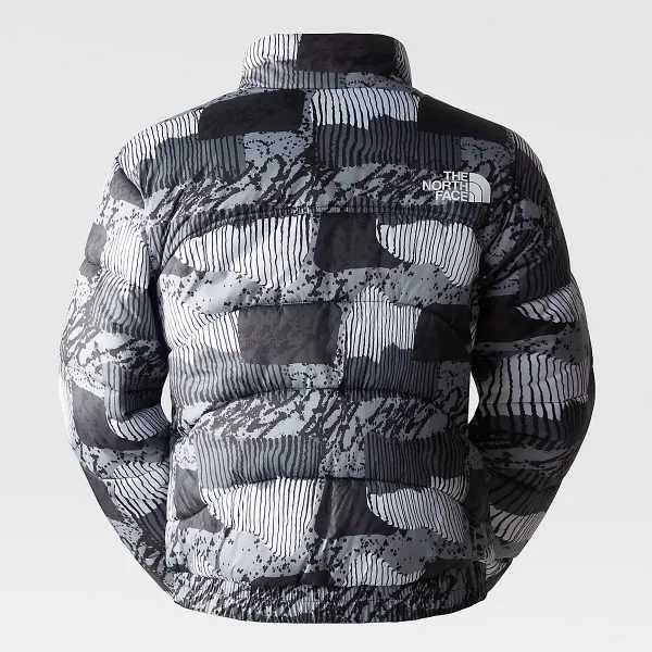 THE NORTH FACE - מעיל פוך סינתטי גברים 2000 – TA7UREONZ – asphalt-grey-abstract-yosemite-print – 4