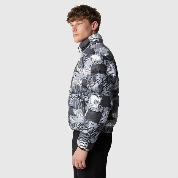 THE NORTH FACE - מעיל פוך סינתטי גברים 2000 – TA7UREONZ – asphalt-grey-abstract-yosemite-print – 5