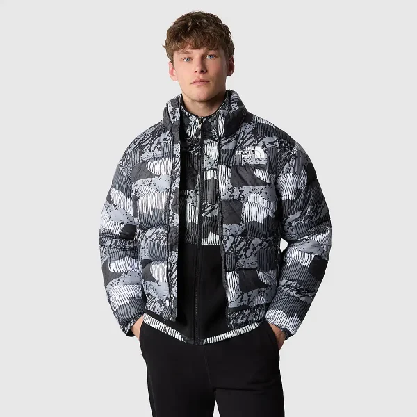 THE NORTH FACE - מעיל פוך סינתטי גברים 2000 – TA7UREONZ – asphalt-grey-abstract-yosemite-print – 6