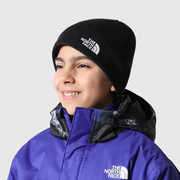 THE NORTH FACE - כובע גרב ילדים BONES RECYCLED – TA7WG7JK3 – tnf-black – 1