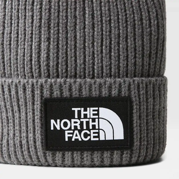 THE NORTH FACE - כובע גרב ילדים TNF BOX LOGO CUFF – TA7WGCDYY – tnf-medium-grey-heather – 2