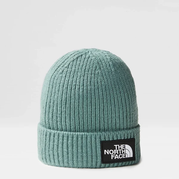 THE NORTH FACE - כובע גרב ילדים TNF BOX LOGO CUFF – TA7WGCI0F – dark-sage – 1