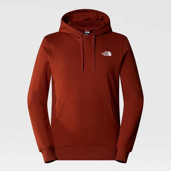 THE NORTH FACE - סווטשירט קפוצ'ון גברים SEASONAL GRAPHIC – TA7X1PUBC – brandy-brown – 1