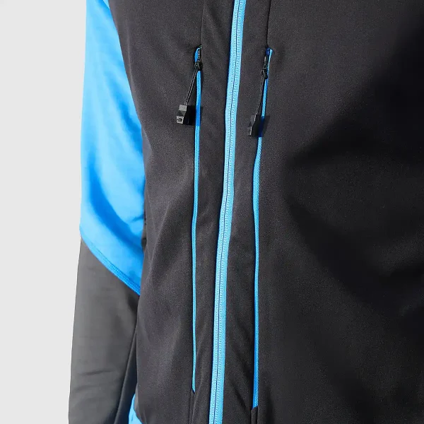 THE NORTH FACE - מעיל סופטשל גברים DAWN TURN – TA7Z8KO16 – tnf-black-optic-blue-asphalt-grey – 9