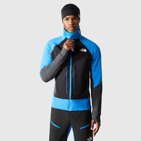THE NORTH FACE - מעיל סופטשל גברים DAWN TURN – TA7Z8KO16 – tnf-black-optic-blue-asphalt-grey – 1