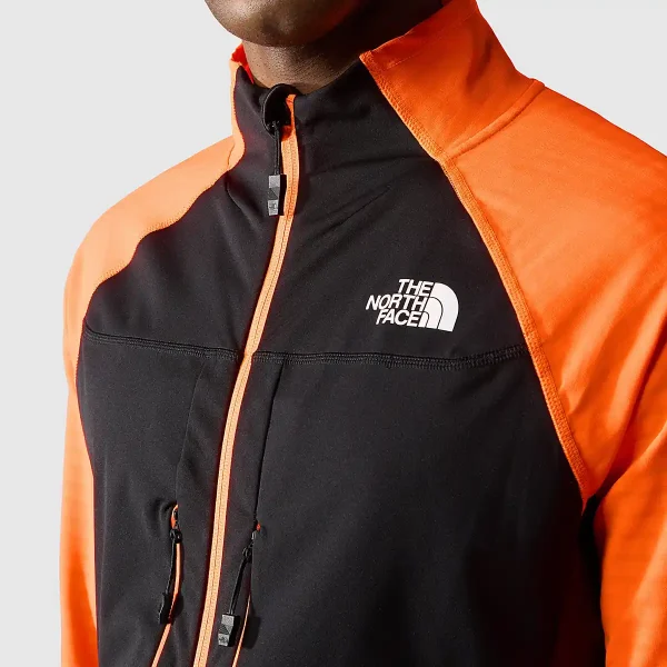 THE NORTH FACE - מעיל סופטשל גברים DAWN TURN – TA7Z8KO18 – tnf-black-shocking-orange-asphalt-grey – 6