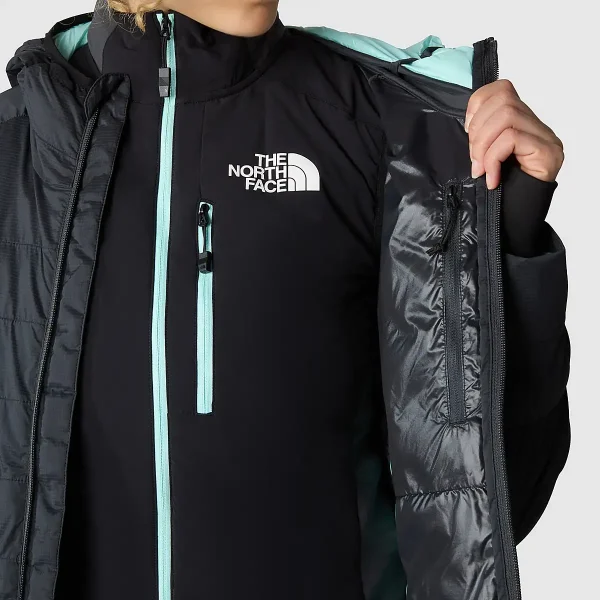 THE NORTH FACE - מעיל מבודד 50/50 נשים DAWN TURN – TA7Z8ZO1T – asphalt-grey-powder-teal – 4