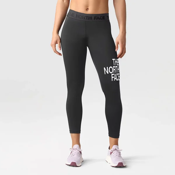 THE NORTH FACE - טייץ נשים FLEX MID RISE TIGHT – TA7ZB7KY4 – tnf-black-tnf-white – 1